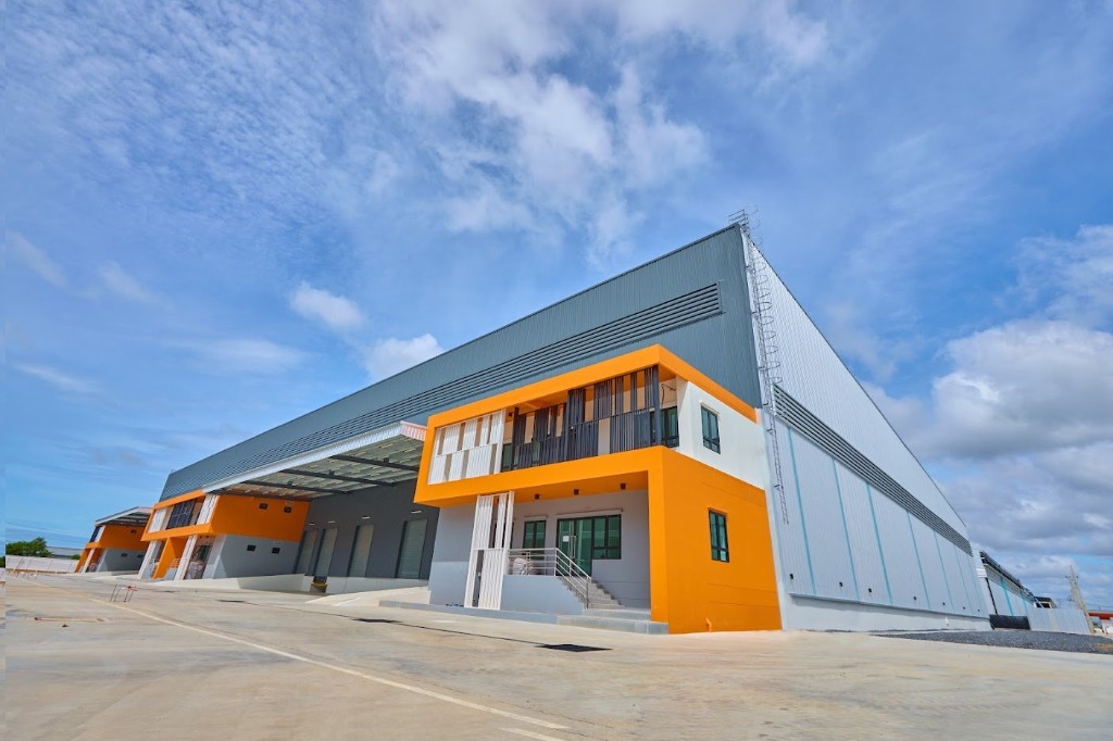 ภายนอกอาคารคลังสินค้าโครงการ Bangkok Free Trade Zone 4